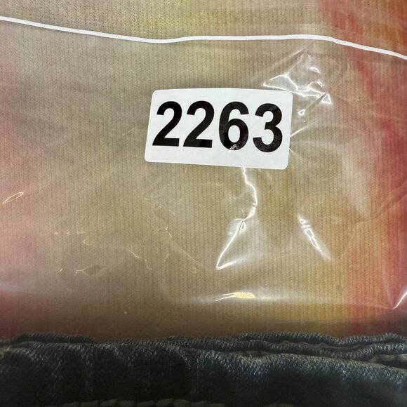 Faded Glory Mens Size W32 L34 Blue Straight Fit Denim Jeans Distressed Style - Picture 8 of 10